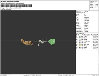 Beaver Drone and money
