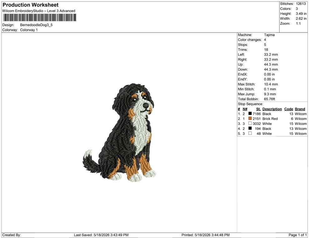 Bernedoodle Dog