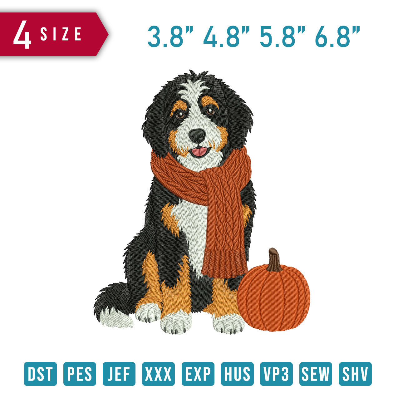 Bernedoodle Dog Halloween B
