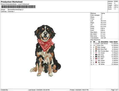 Bernese Mountain Dog
