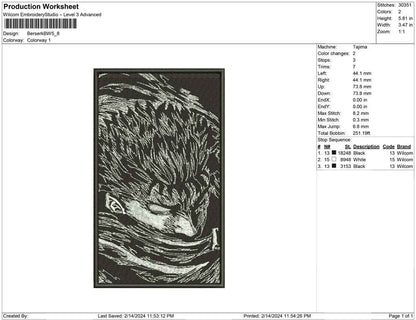 Berserk BW