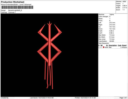 Berserk Logo melt