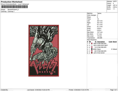 Berserk Poster