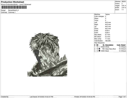 Berserk Face
