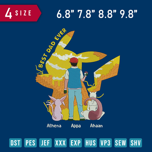 Best Dad Ever Pokemon