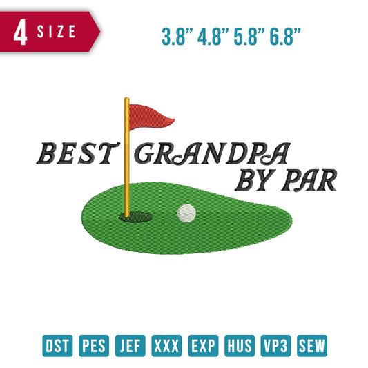 Best Grandpa By Par