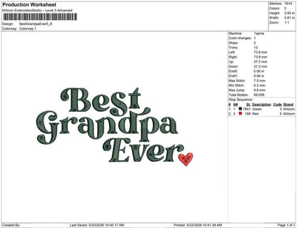 Best Grandpa Ever