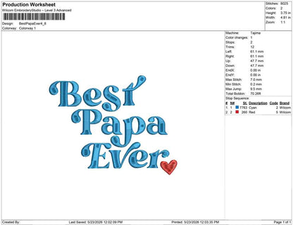 Best Papa Ever