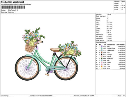 Bike Flower