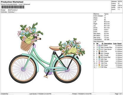 Bike Flower