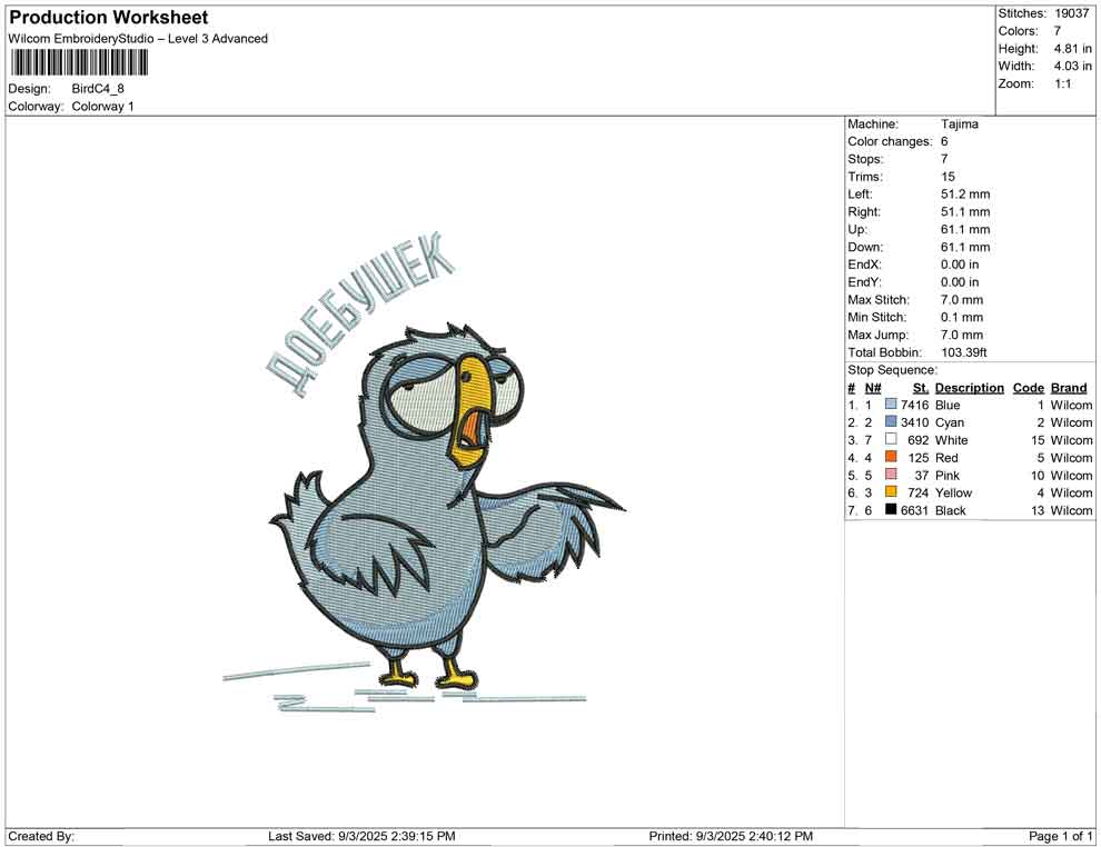 Bird C