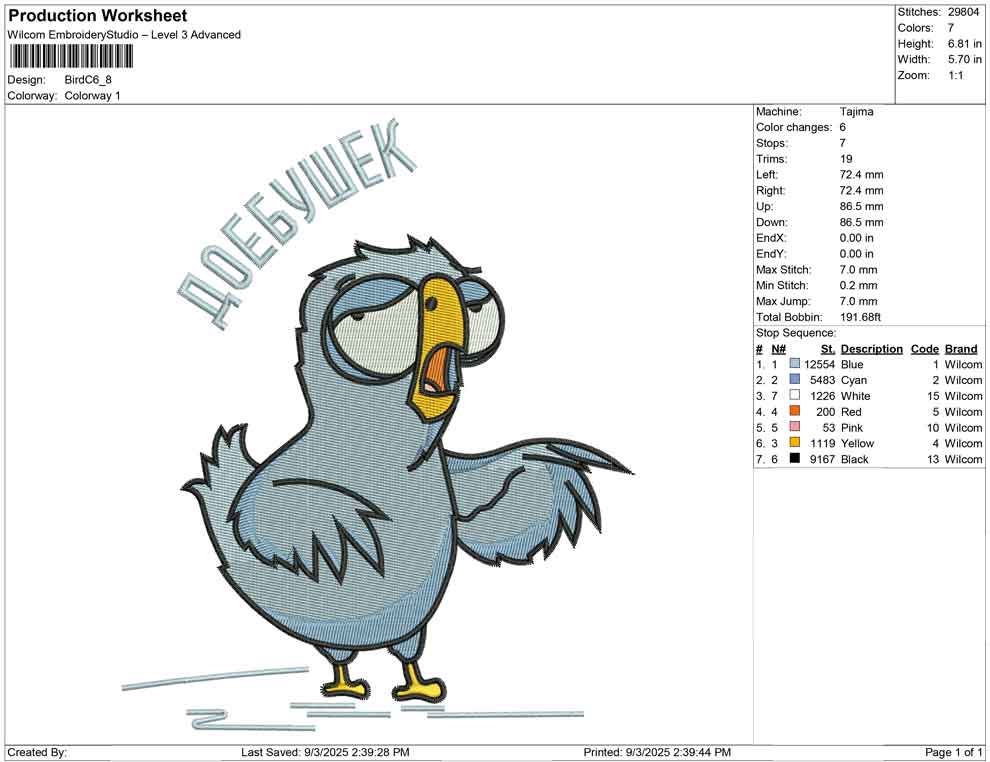 Bird C