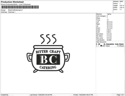 Bitter Craft Catering