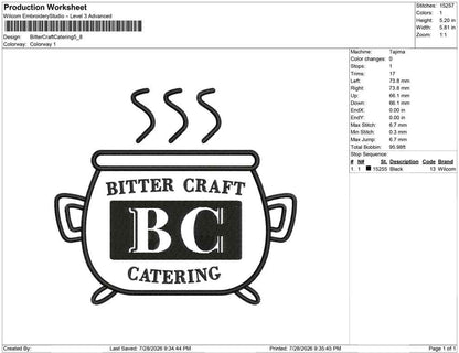 Bitter Craft Catering