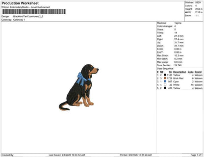 Black And Tan Coonhound
