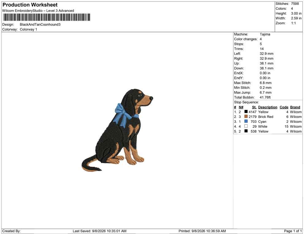 Black And Tan Coonhound