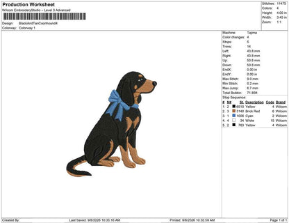 Black And Tan Coonhound