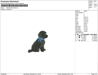 Black Goldendoodle