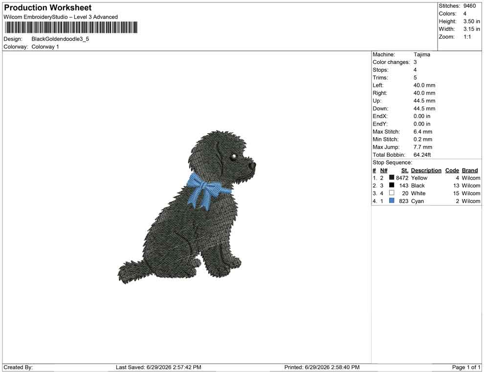 Black Goldendoodle