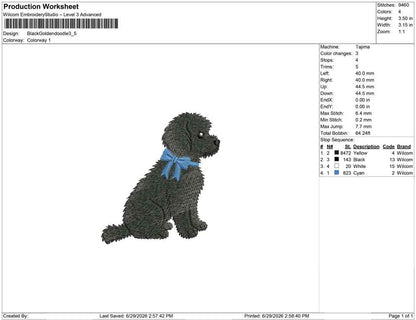 Black Goldendoodle