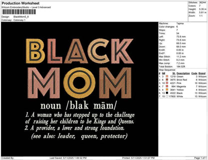 Black Mom