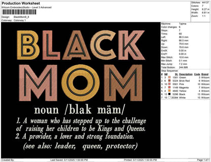 Black Mom