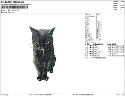 Black CatSnot