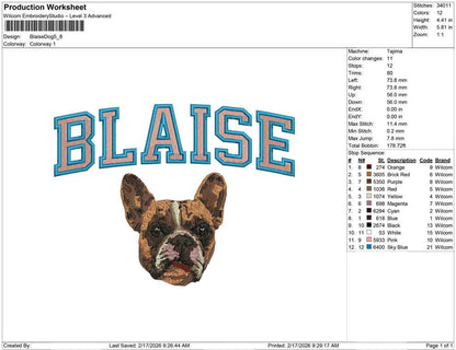 Blaise Dog
