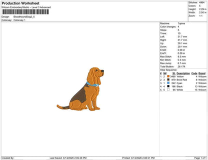 Bloodhound Dog