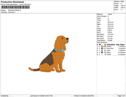 Bloodhound Dog