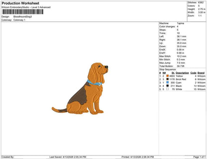Bloodhound Dog