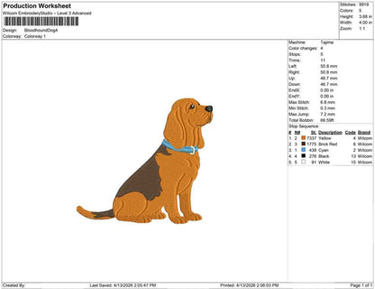 Bloodhound Dog
