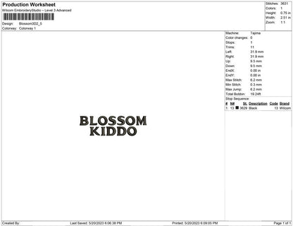 Blossom 3D