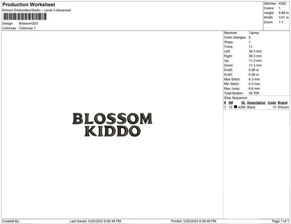 Blossom 3D