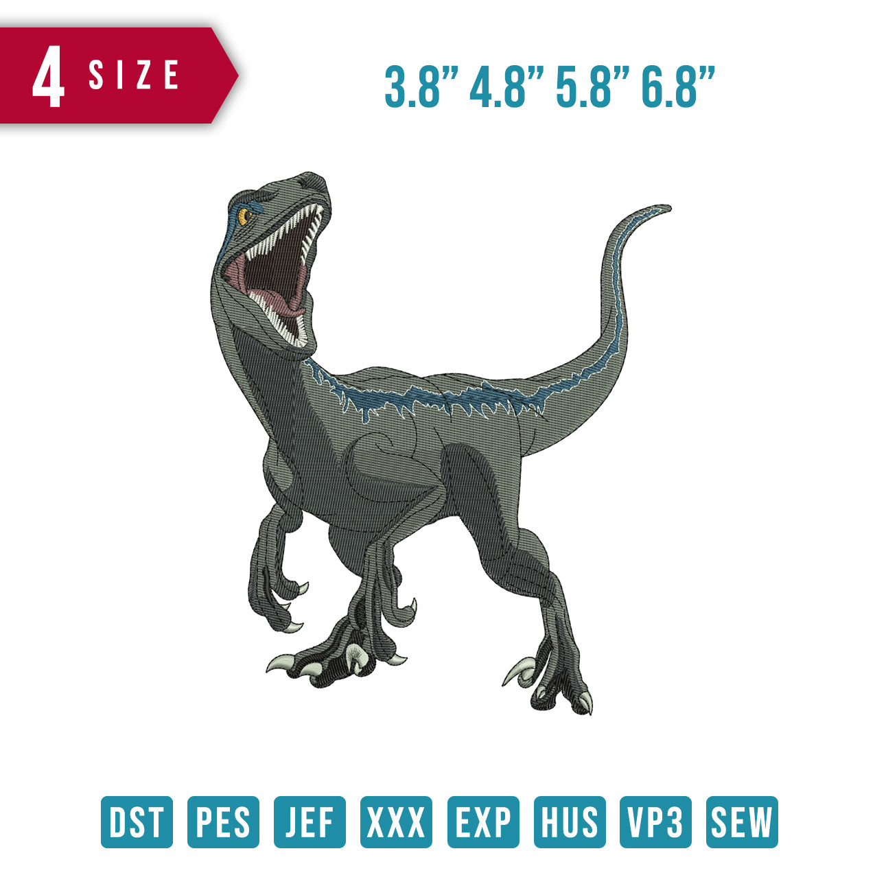 Blue The Velociraptor