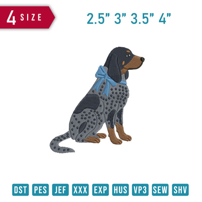 Bluetick Coonhound Ribbon