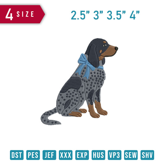 Bluetick Coonhound Ribbon