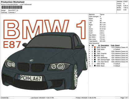 Bmw 1E87