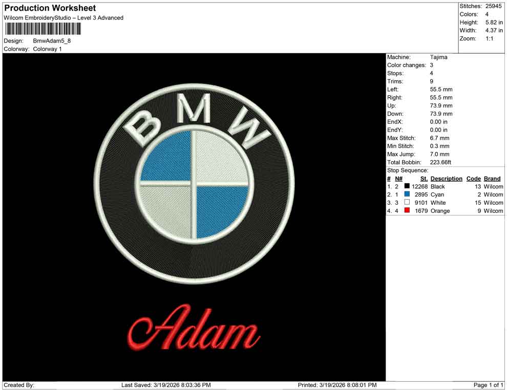 Bmw Adam