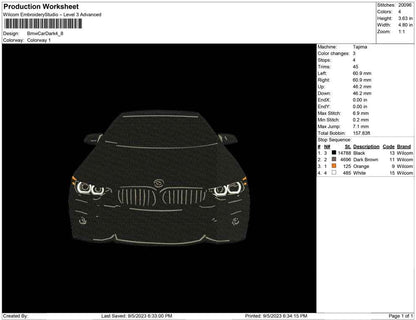 BMW Car Dark
