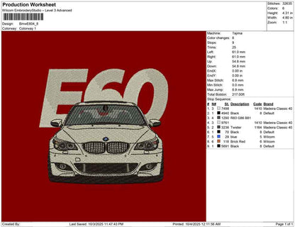 BMW Car E6