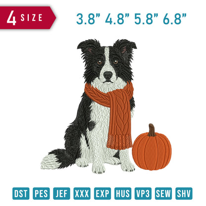 Border Collie Dog Halloween B