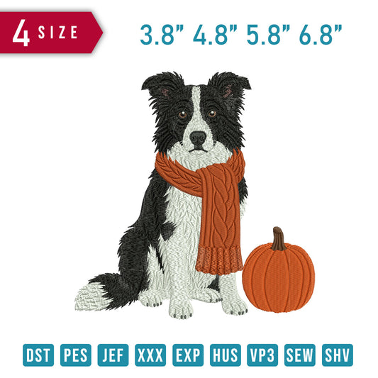 Border Collie Dog Halloween B