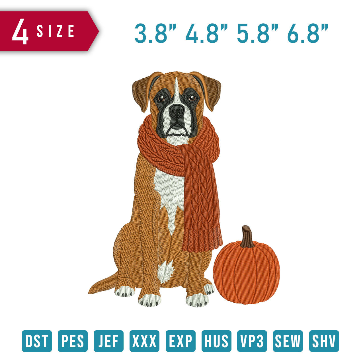 Boxer Dog Halloween B