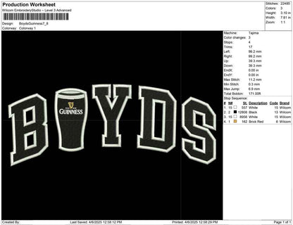 Boyds Guinness