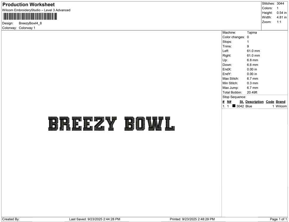 Breezy Bowl