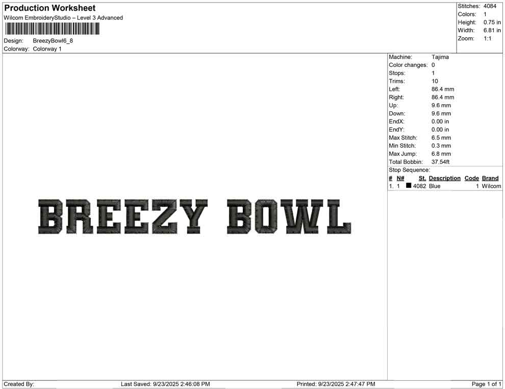 Breezy Bowl