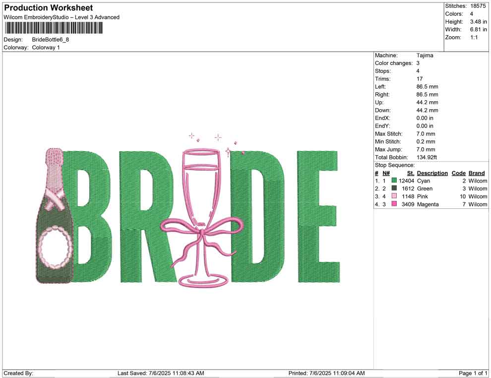 Bride Bottle
