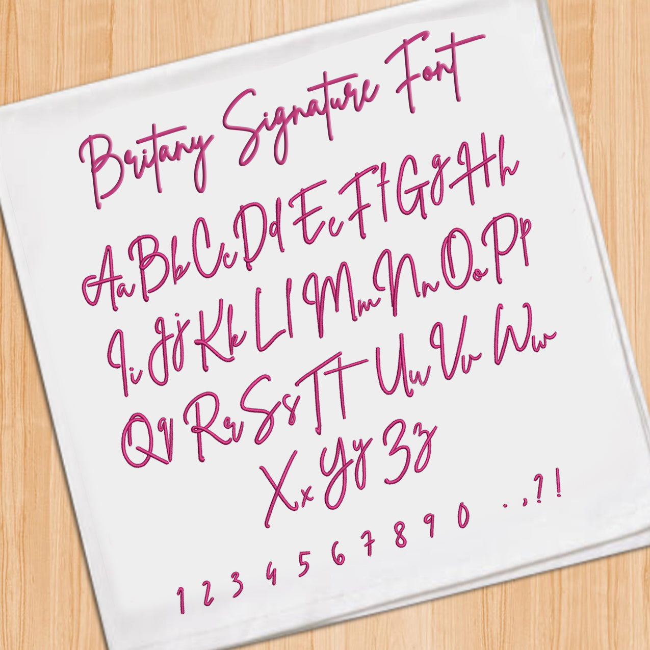 Britany Signature Font