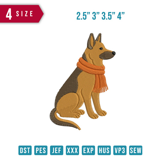 Brown Dog Syal